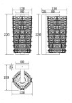 Фото 3 Настенный светильник (бра) Maytoni MOD124WL-L6CH3K