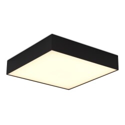 Фото ST608.432.27 Светильник потолочный Черный LED 1*27W 3000K 2 160Lm Ra>90 120° IP20 L220xW220xH55 180- Накладные светильники