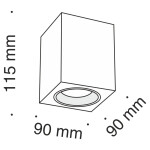 Фото 3 Потолочный светильник Technical C013CL-01W