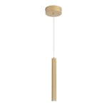 Фото ST614.213.06 Светильник подвесной ST-Luce Золотистый/Золотистый LED 1*6W 4000K Подвесные светильники