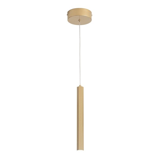 Фото ST614.213.06 Светильник подвесной ST-Luce Золотистый/Золотистый LED 1*6W 4000K Подвесные светильники