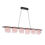 Фото 3 SL6021.403.36 Светильник подвесной ST-Luce черный/розовый LED 1*36W 3000K ВУАЛЬ