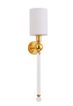 Фото 1 Бра Crystal Lux MIRABELLA AP1 GOLD/WHITE