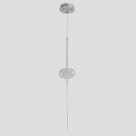 Фото 1 Светильник подвесной Crystal Lux GLASS SP3W LED CHROME