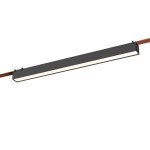 Фото ST456.436.24 Св-к трек. Черный LED 1*24W 3000K 1 200Lm Ra90 120 IP20 L642xW40xH45 48V BAND