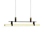 Фото 7 Подвесной светильник 8501P/L brass/clear