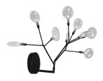 Фото 2 Бра Crystal Lux EVITA AP9 BLACK/TRANSPARENT