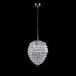 Фото 2 Светильник подвесной Crystal Lux CHARME SP4 CHROME/TRANSPARENT