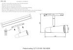 Фото 1 Светильник трековый магнитный Crystal Lux CLT 0.33 006 12W WH-CH 4000K