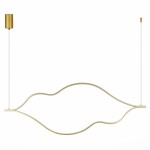 Фото 2 SL6106.203.45 Светильник подвесной ST-Luce Золотистый/Белый LED 1*45W 4000K КОРТИЛЕ