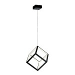 Фото 4 CL719201 Куб Черный Св-к Подвес, LED 30W*4000K
