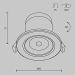 Фото 4 Встраиваемый светильник Technical DL014-6-L9W