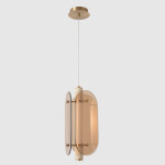 Фото 1 Светильник подвесной Crystal Lux AMARILLO SP18W LED BRASS