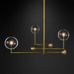 Фото 2 Люстра Globe Mobile 3 brass