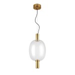 Фото 2 SL1582.313.01 Светильник подвесной ST-Luce Бронзовый/Прозрачный LED 1*7W 2700K ALLENORE