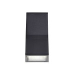 Фото 3 SL088.431.02 Светильник уличный настенный ST-Luce Черный кварцевый LED 2*7W 4000K DEALE