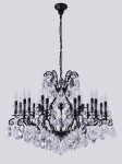 Фото 4 Люстра Crystal Lux MAGNIFICO SP19 BLACK/TRANSPARENT