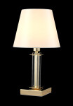 Фото 3 Настольная лампа Crystal Lux NICOLAS LG1 GOLD/WHITE