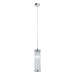 Фото 2 Светильник подвесной Crystal Lux TADEO SP1 D100 CHROME/TRANSPARENTE