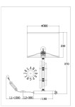 Фото 1 Настольный светильник Maytoni MOD088TL-01BS