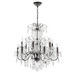 Фото 3 Люстра Crystal Lux ODELIS SP12 BROWN