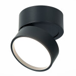 Фото 4 ST651.442.14 Светильник потолочный поворотный Черный LED 1*14W 4000K 1 100Lm Ra>90 120° IP20 D105xH8 Накладные светильники