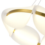 Фото 1 SL1304.203.45 Люстра подвесная ST-Luce Золотистый/Белый LED 1*45W 3000K ETOILE