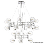 Фото 4 Люстра Crystal Lux LUXURY SP16+8 CHROME
