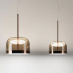 Фото 3 Подвесной светильник Equatore Large amber/copper