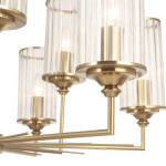 Фото 1 Люстра Crystal Lux GLORIA SP9 BRASS