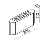 Фото 3 Архитектурная подсветка Outdoor O412WL-L5GF3K