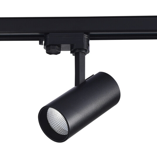Фото ST661.446.20 Св-к трек. Черный LED 1*20W 4000K 1 600Lm Ra>90 38° IP20 L150xW70xH202 165-265V TRACE