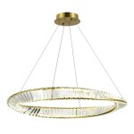 Фото 4 SL6204.311.01 Светильник подвесной ST-Luce Латунь/Прозрачный LED 1*45W 4000K RITORTO