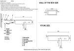 Фото 1 Бра Crystal Lux VECTOR AP15W LED WH