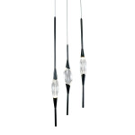 Фото 5 Подвесной светильник Pezzo 3 pearl black