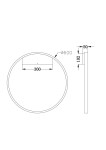 Фото 1 Настенный светильник (бра) Maytoni MOD058WL-L35BS4K