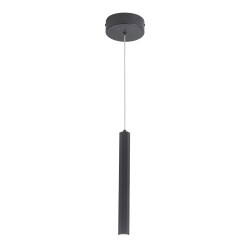 Фото ST614.413.06 Светильник подвесной ST-Luce Черный/Черный LED 1*6W 4000K Подвесные светильники