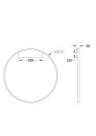 Фото 1 Настенный светильник (бра) Maytoni MOD058WL-L50W4K