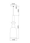 Фото 4 Подвесной светильник Freya FR5148PL-01CG