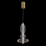 Фото 2 Светильник подвесной Crystal Lux QUASAR SP10W LED TRANSPARENT