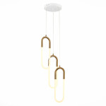 Фото 3 SL1579.303.03 Светильник подвесной ST-Luce Латунь/Латунь, Белый LED 3*14W 3000K MOFISTO
