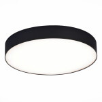 Фото ST606.442.48 Светильник потолочный Черный LED 1*48W 4000K 4 320Lm Ra>85 120° IP20 D400xH55 185-265V Накладные светильники