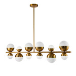 Фото 2 Люстра Hutchinson 12L brass
