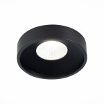 Фото 3 ST751.448.10 Св-к встр. Черный LED 1*10W 4000K 750Lm Ra>90 38° IP20 D100xH75 170-240V Встраиваемые светильники