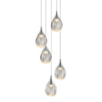 Фото 6 Подвесной светильник MD24001004-5A chrome/clear