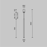 Фото 4 Подвесной светильник Maytoni MOD160PL-L6GK