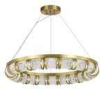 Фото 3 SL6011.303.01 Светильник подвесной ST-Luce Латунь/Прозрачный LED 1*50W ESME