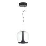 Фото 3 SL6014.423.01 Светильник подвесной ST-Luce Черный/Прозрачный, Черный LED 1*17W 3000K RIPPLE