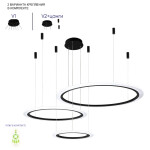 Фото 4 Люстра Crystal Lux MANZANA SP67W LED BLACK