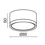 Фото 2 Потолочный светильник Technical C086CL-GX53-SRD-B